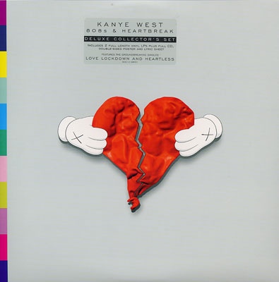 Album Art for 808s & Heartbreak [2 LP and 1 CD] by Kanye West