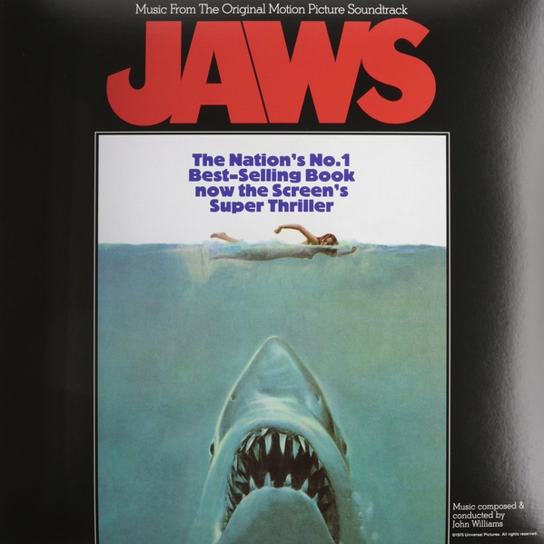 Album Art for Jaws Soundtrack by John Williams