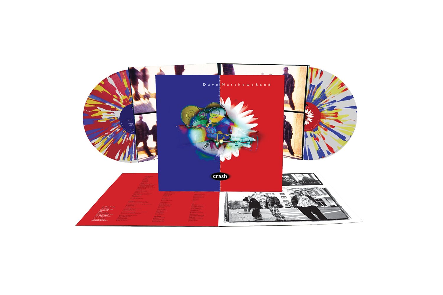 Dave Matthews Band - Crash Anniversary Edition Splatter Album Art
