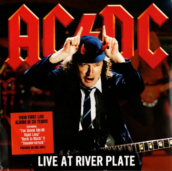 Album Art for AC/DC Live At River Plate ( Limited Edition Red Vinyl 3 LP Set) by AC/DC
