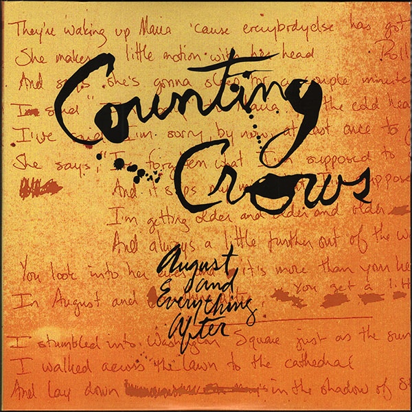 Album Art for August & Everything After by Counting Crows